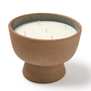 Dani - Tan Handcrafted Ceramic Candle Large - 5 wick