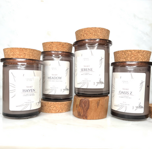 Breathe & Relax- Taupe Candle Jars Limited Edition
