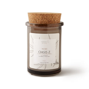 #61 Oasis Z -Breathe and Relax Candle Line- Limited Edition Taupe Jars